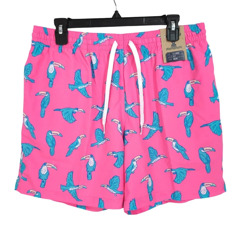 NEW Chubbies The‎ Toucan Do Its Swim Trunks 5.5